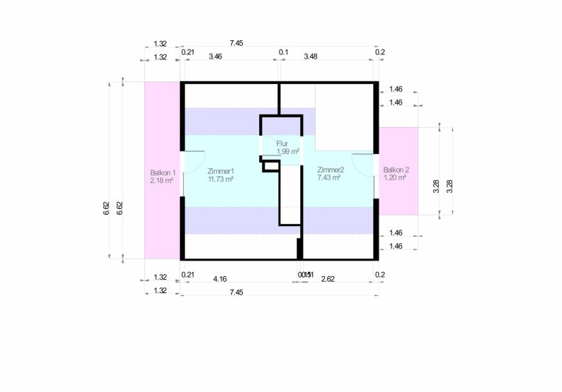 Grundrisse - Freizeithaus - DG
