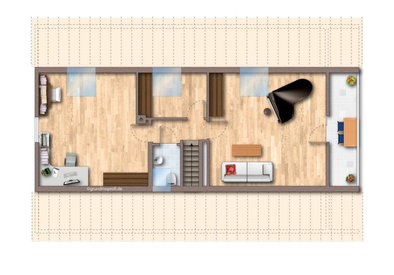 Grundriss DG