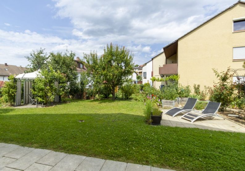Blick in den Garten