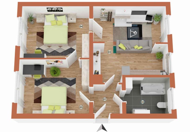 3D Grundriss