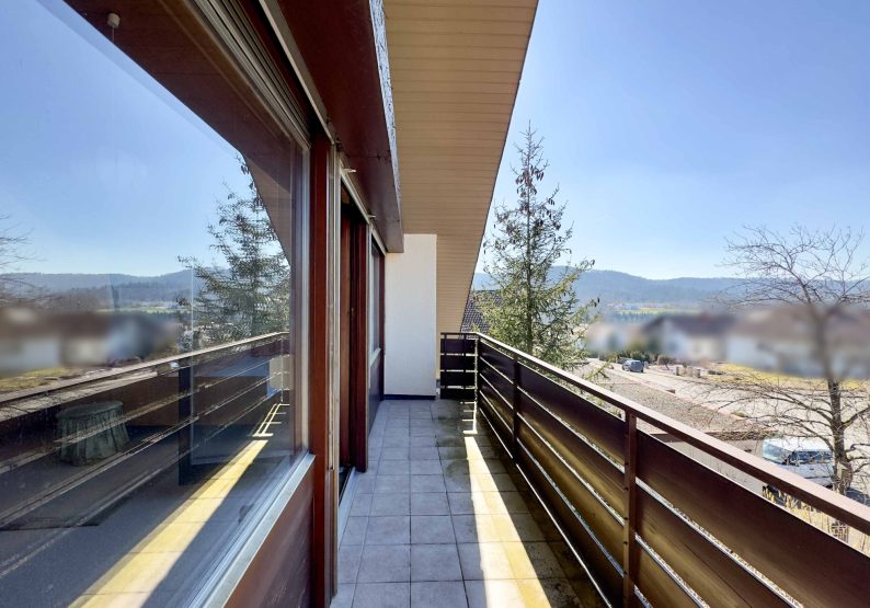 Balkon im DG
